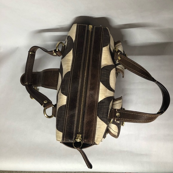 Coach Legacy Ivory Canvas Mandy Satchel 10827 - Picture 6 of 6